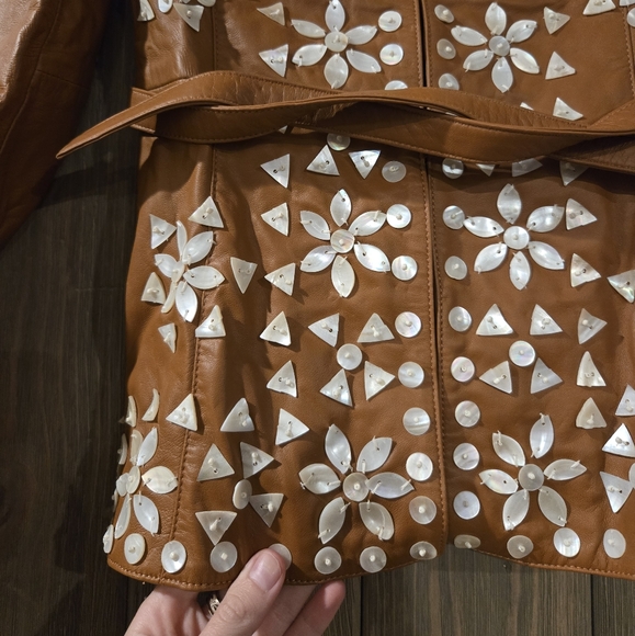 Designer leather jacket - Picture 6 of 8